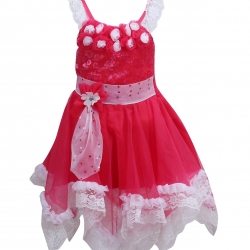 Wish Karo baby girls Party wear frock dress