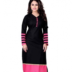 Vatsla Enterprise Womens Cotton Free Size Kurta