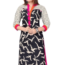 Vatsla Womens Cotton Free Size Kurta