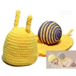 NeedyBee Newborn babies Yellow Baby Knitwear /photography photo prop