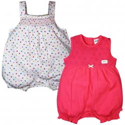 Fs Mini Klub Girls Regular Fit Romper- Pack of 2