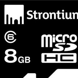 Strontium 8GB MicroSDHC Memory Card