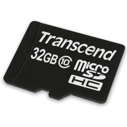 Transcend microSDHC10 Premium 32GB Class 10 Memory Card