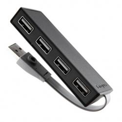 Targus Armor ACH114AP-52 4-Port Powered USB Hub 2.0, Black