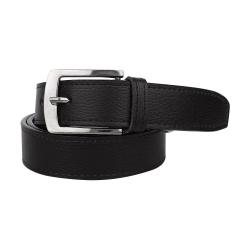 Rocksy Black Leather Mens Belt ROCK-101B