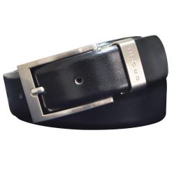 Cross Mens Leather Belt -Black