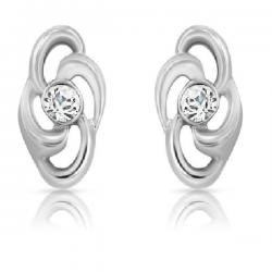 Mahi Treasure Alloy Stud Earring