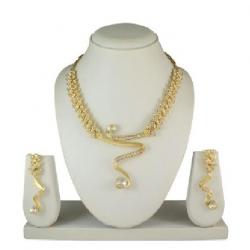 Atasi International Alloy Jewel Set White