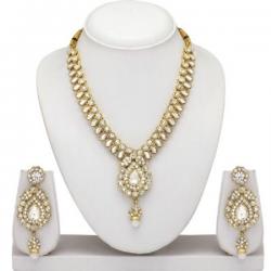 Atasi International Alloy Jewel Set White