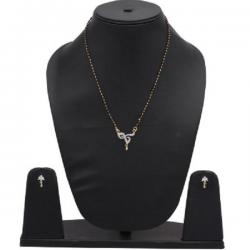 Foxy Trend Alloy Jewel Set Black and White