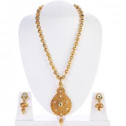 Rays Copper Jewel Set Gold