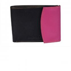 Butterflies Women Casual,Evening/Party Pink,Black Artificial Leather Wallet