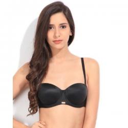 Jockey Womens T-Shirt Black Bra