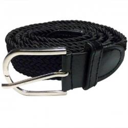 Mount Tradings Girls, Women Casual, Party, Formal, Evening Black Artificial Leather, Synthetic, Fabric, Canvas Belt