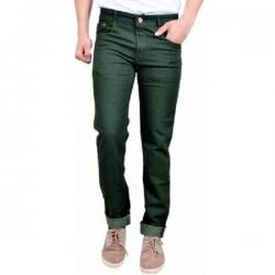 Studio Nexx Regular Fit Fit Mens Dark Green Jeans