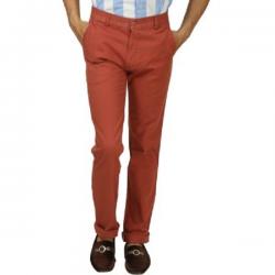 koutons outlaw Slim Fit Mens Red Trousers