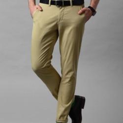 Invictus Slim Fit Mens Beige Trousers