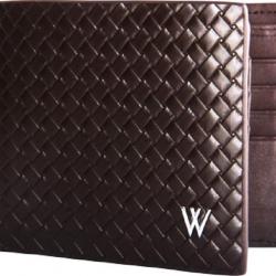 Wolverine Men Formal Brown Genuine Leather Wallet