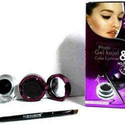 Glitters 7Heavens Photo Genic Gel Kajal &amp; Cake Eyeliner 24hrs 4 g