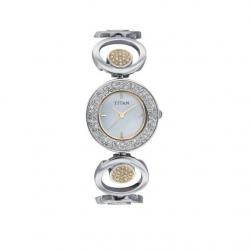 Titan NC9846BM01 Purple Analog Watch