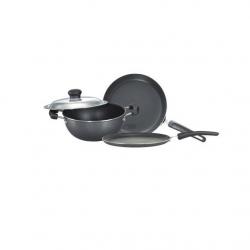 Prestige Omega Select Plus BYK Non Stick Pan,Tawa,Kadhai Set
