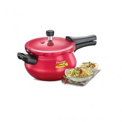 Prestige Deluxe Plus Silky Red 3.3 L Pressure Cooker