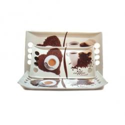 Dine smart Dyna Printed Melamine Tray Set