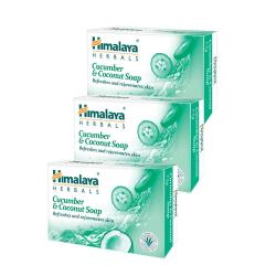 Himalaya Cucumber & Coconut Soap pack of 3x125g