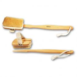 Vega Natural Bristle Bath Brush Nba 1/3