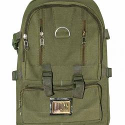 Frabjous Canvas Green School Bag