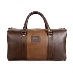 The Clownfish 45.72 cm (18)/20 Liters Synthetic Duffle Luggage Bag-Deluxe- Brown