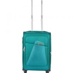 Safari Green Polyester 4 Wheel Trolley