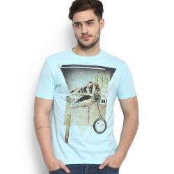 People Blue Round T-Shirt