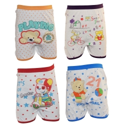 Lilsugar Baby Boys Bloomer, Pack Of 4