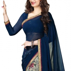 Trendz Womens Georgette Saree TZ_Royel_Aayesha