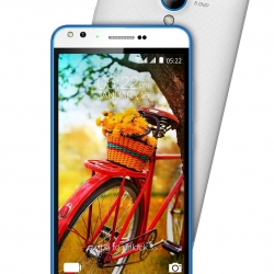 Karbonn Titanium Machfive White-Blue