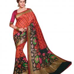 Trendz Printed Cotton Silk SareeTZ_Mirchi