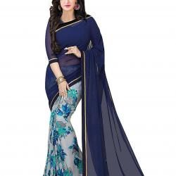 B4Best Creation Womens Georgette Saree