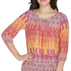 Mayra Womens Sleeve Top