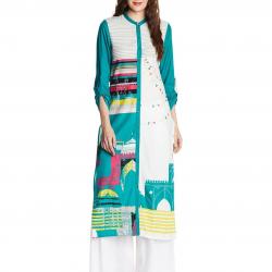 W For Woman Womens Straight Kurta