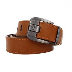 Sparky Brown PU Leather Belt For Men