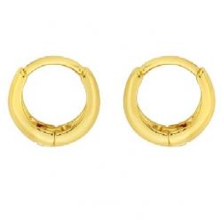 BeBold Salman Khan Inspired Kaju Piercing Stud Bali Stainless Steel Hoop Earring