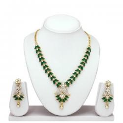 Atasi International Alloy Jewel Set Green