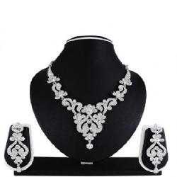 Atasi International Alloy Jewel Set White