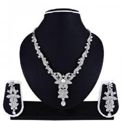 Atasi International Alloy Jewel Set White