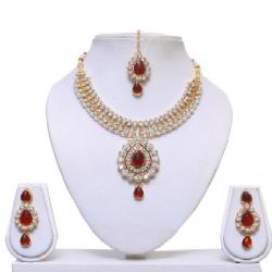 Codice Alloy Jewel Set Maroon