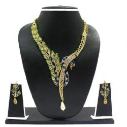 Zaveri Pearls Zinc Jewel Set