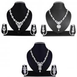 Atasi International Alloy Jewel Set White