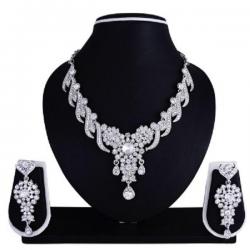 Atasi International Alloy Jewel Set White