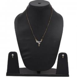 Foxy Trend Alloy Jewel Set Black And White